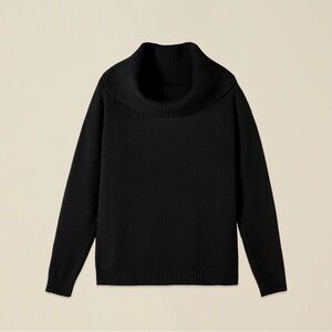 Cable & Gauge Oversized Collar Sweater